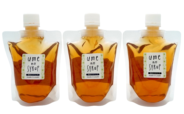 臼杵産の梅を使用したシロップ（計600g）