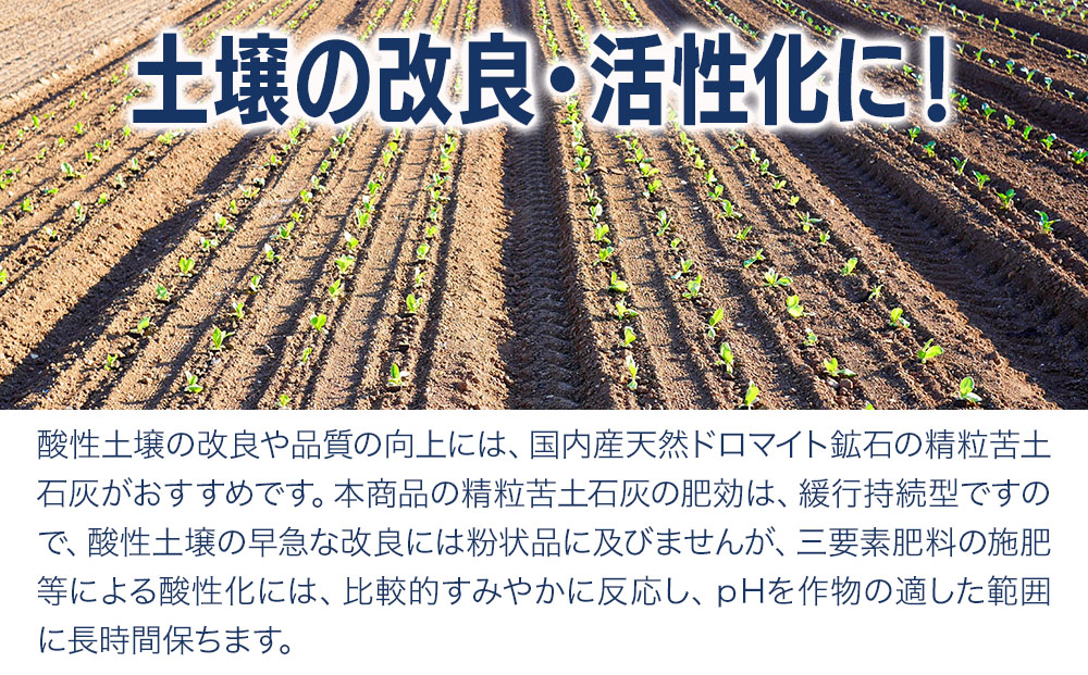 つくみ精粒苦土石灰1号 (5kg×2袋) | 家庭菜園 園芸 大分県産 九州 津久見市