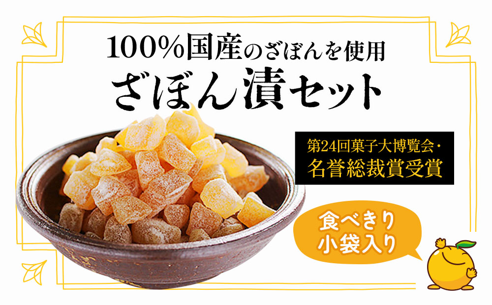 伝統銘菓 ざぼん漬セット 100g×10袋 | 和菓子 お土産 産地直送 大分県産 九州 津久見市 熨斗対応