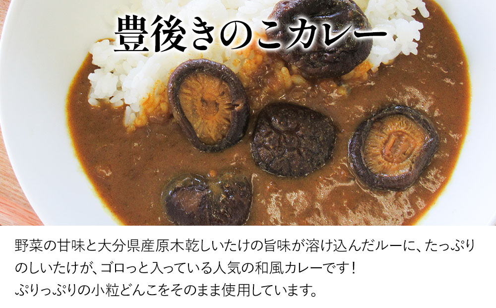 大分県産どんこ椎茸100g×2・豊後きのこカレー×5・豊後きのこめし×5 詰合せ 干し椎茸 しいたけ 乾燥しいたけ 原木 レトルトカレー 混ぜご飯 炊き込みご飯 保存食 常温保存 非常食 ご当地カレー 椎茸 お取り寄せ グルメ 大分県産 九州産 津久見市 国産