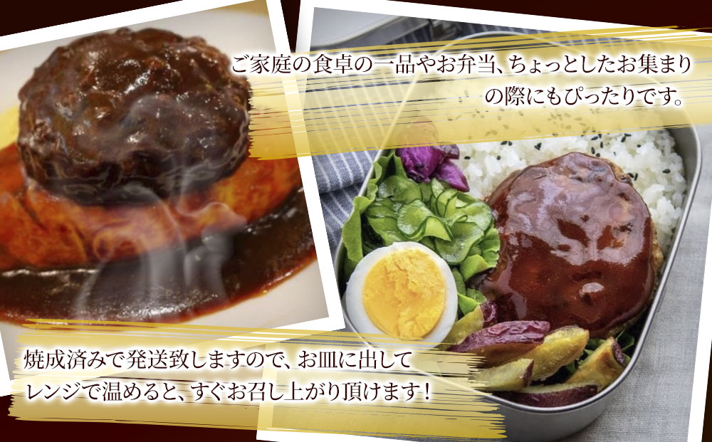 【おおいた和牛100%】 デミハンバーグ 約150g×20個 合計約3kg | 牛肉 豊後牛惣菜 冷凍 大分県 九州 津久見市 国産