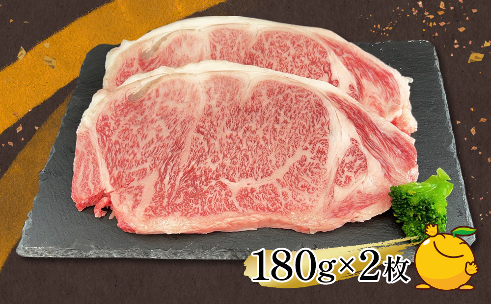おおいた和牛 サーロインステーキ 約180g×2枚(合計360g) 和牛 豊後牛 国産牛 赤身肉 焼き肉 焼肉 ステーキ肉 大分県産 九州産 津久見市 国産