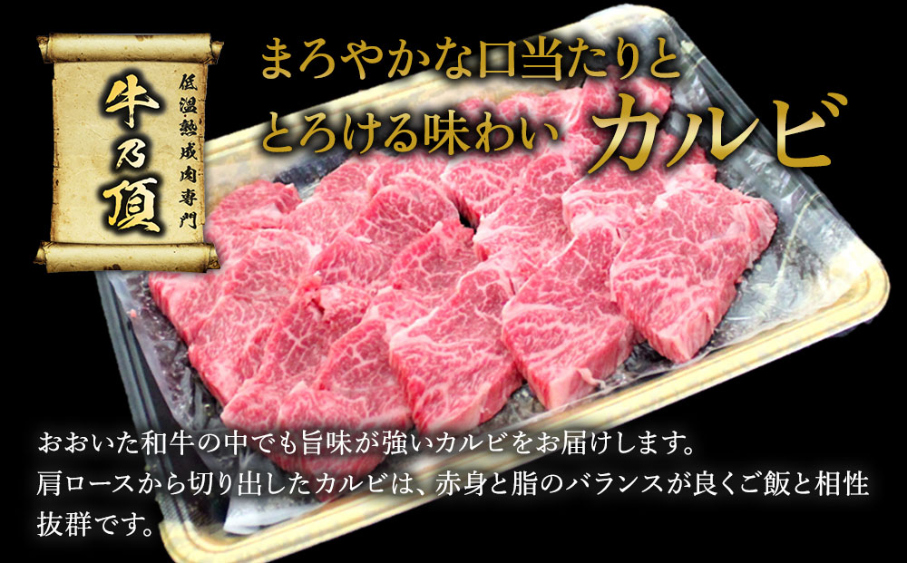 おおいた和牛 カルビ焼肉 300g 牛肉 和牛 ブランド牛 黒毛和牛 赤身肉 焼き肉 焼肉 バーベキュー 大分県産 九州産 津久見市 熨斗対応