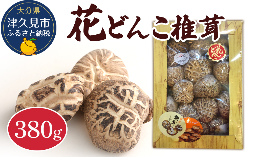 [最高級] 大分県産 花どんこ椎茸 380g | 山のあわび 乾燥 干ししいたけ 大分県 津久見市 九州産 熨斗対応