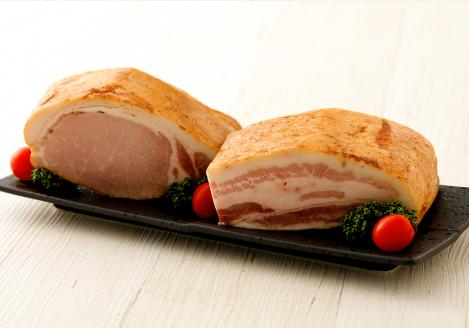 【久住高原パルクラブ】 手作りベーコン・ロースハムセット