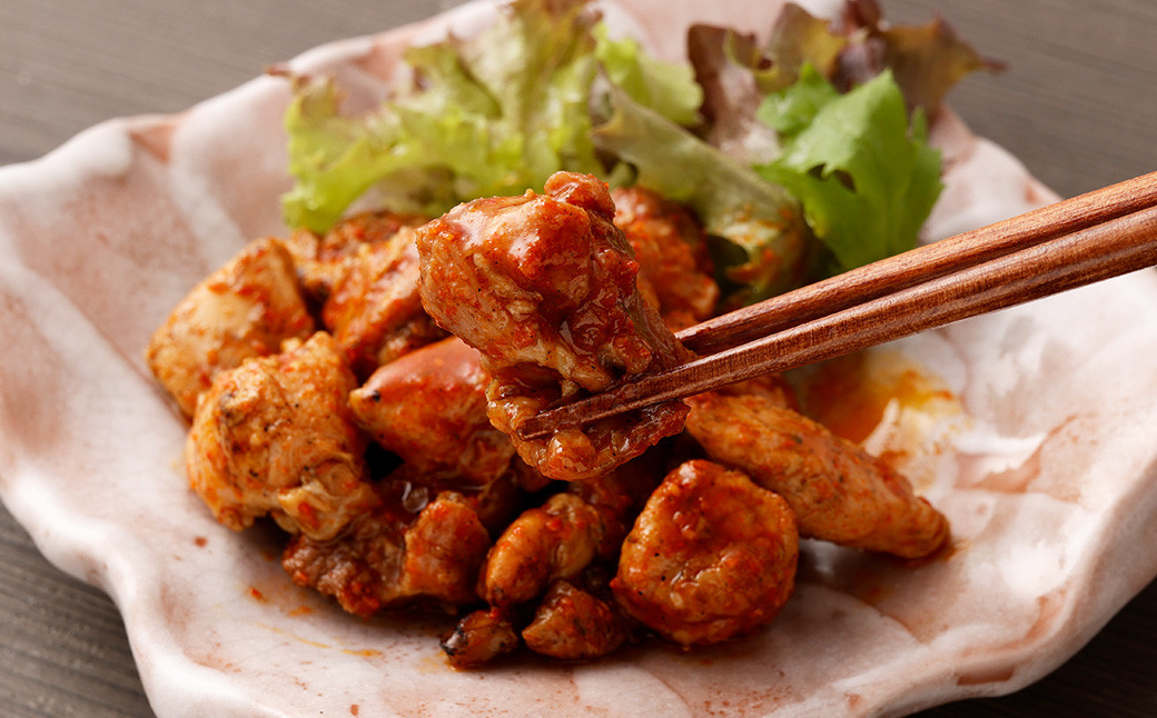 おおいた冠地どり 直火焼き(辛口唐辛子)5パック セット