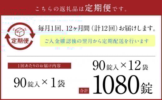 【12ヵ月定期便】【薬用 入浴剤】長湯ホットタブ Classic 90錠入