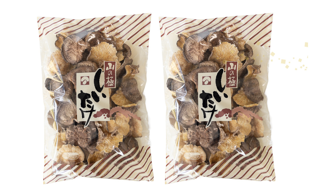 大分県産 原木栽培 乾しいたけ 業務用 バレ椎茸 お徳用 約800g （約400g×2袋） FBR26