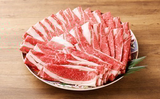 【6ヶ月定期便】おおいた和牛すき焼き用 希少部位ブリスケスライス（すき焼きカルビ） 約1.8kg（約600g×3箱） ×6回 計約10.8kg