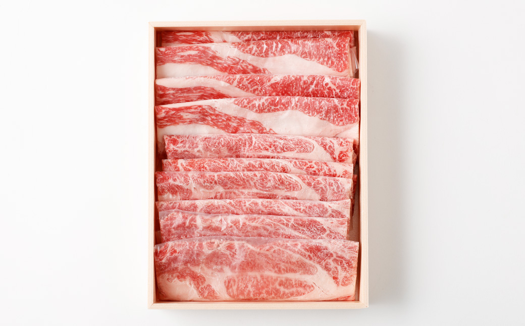 おおいた和牛すき焼き用 2種 計約2.4kg（約600g×4箱）（クラシタロース・ブリスケスライス）