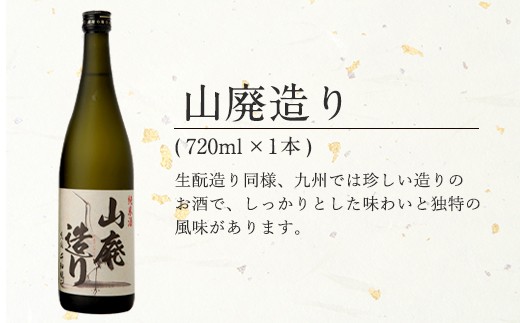 久住千羽鶴 生?＆山廃飲み比べセット 生?＋山廃 720ml×2本