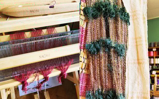 竹田を満喫！さをり織り（ストール） 体験チケット 1名様分