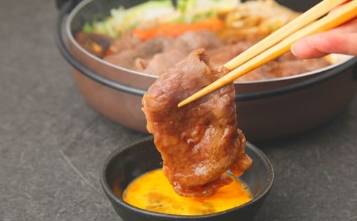 【3ヶ月定期便】 豊後牛 すき焼き用 約500g