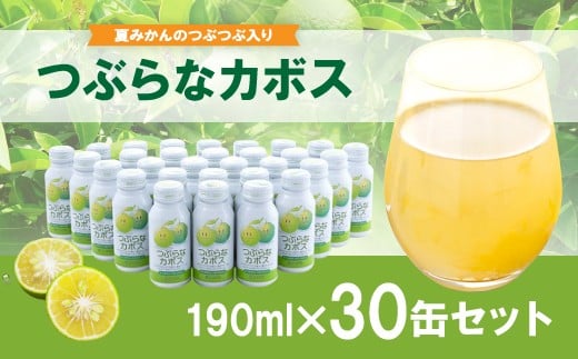 つぶらなカボス 30缶 ★大分県産カボス使用の大ヒットジュース★