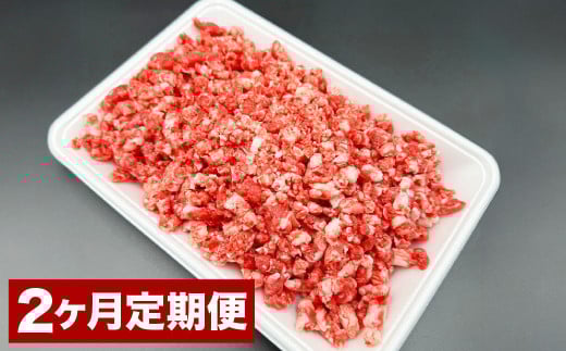 【2カ月定期便】 おおいた和牛 ミンチ 約500g 計約1kg