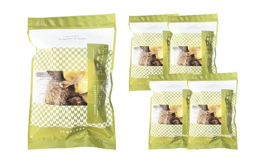 FOK20 大分県産原木栽培乾しいたけ 大葉香信 約400g（約80g×5袋）