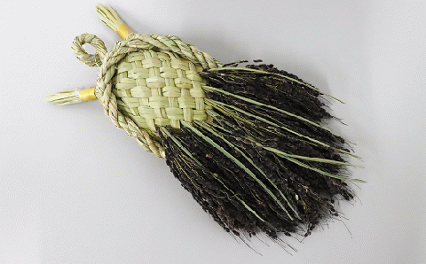 田染荘小崎のわら細工「亀」