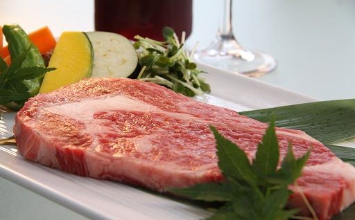 ステーキ食べ比べ (ロース・モモ×各2枚計600g) 豊後・米仕上牛 ステーキ 牛肉 肉 もも ロース ブランド牛 九州 国産 和牛