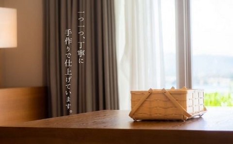 大分の竹でつくった竹かご・角物（蓋なし）