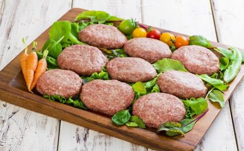 ハンバーグ 黒毛和牛 （約100g×9個) おおいた豊後牛100％ 手作り 肉 牛 肉汁 黒毛和牛 食品 惣菜 洋風総菜 国産 人気 ジューシー 牛肉 九州 たっぷり 【スピード発送】