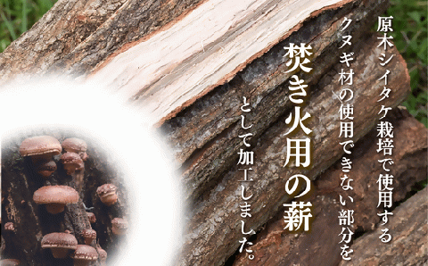 クヌギ 薪 12kg （大分県豊後高田産）