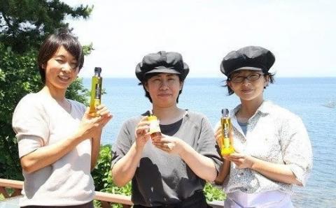 三種の油（菜の花、ひまわり、スーパーオイル）ギフトセット【花の岬香々地】