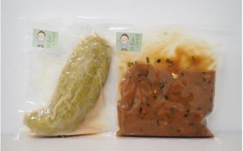 ニンニクみそ&瓜の酒粕漬けセット