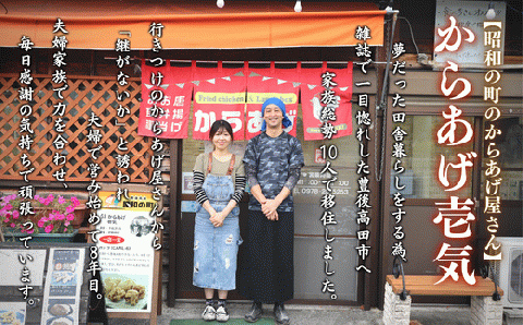 【からあげ壱気】 大分からあげ 660g×2セット（モモ、とりトロ、ムネ、ずり、手羽先）