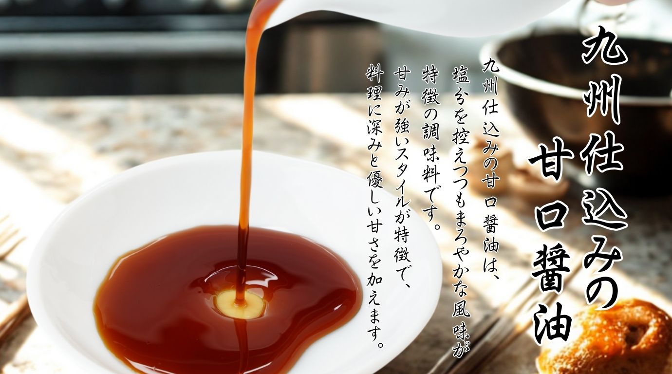 甘露しょうゆ (1000ml×6本) 醤油 調味料 九州 甘口 しょうゆ 【スピード発送】