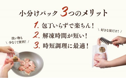 鶏もも 小分け (250g×12個 計3kg) カット済み もも肉 鶏肉 豊後どり 地鶏 モモ肉 鶏もも 鶏モモ 大容量 冷凍 特別飼育 国産 九州 鶏 とり 鳥肉 鳥
