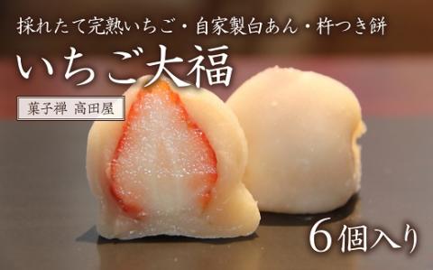 完熟いちごのいちご大福(6個入)[先行予約]