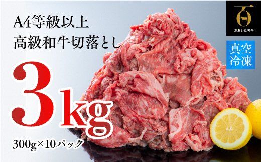 片桐さんの切り落とし(3kg)「おおいた和牛」