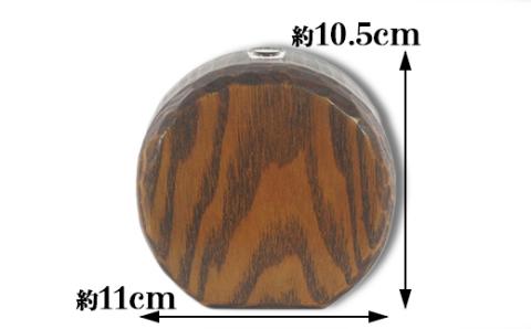 木工房矢吹のタモの一輪挿し（彫刻なし）（漆仕上げ）＜085-026_5＞