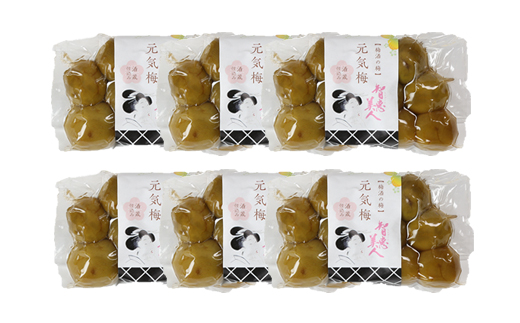 智恵美人 元気梅 （梅酒の梅） 300g×6袋セット【中野酒造】 ＜110-024_6＞