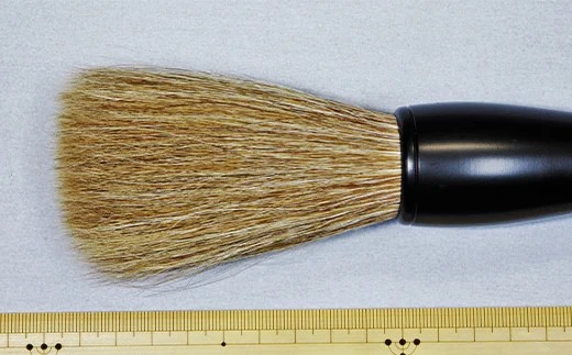 筆工房楽々堂の大書・一字書用の馬毛筆＜054-031_5＞