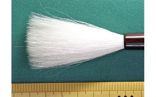 筆工房楽々堂の最上質羊毛長鋒筆＜054-036_5＞