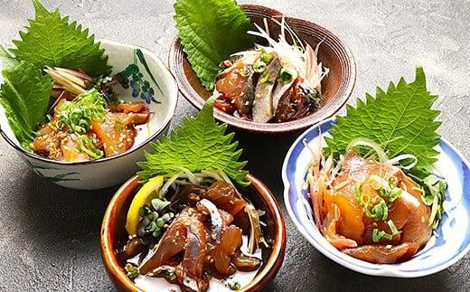 りゅうきゅう4種+おおいた和牛焼肉 [海と大地の恵みセット] 杵築市 セット ＜801-001＞