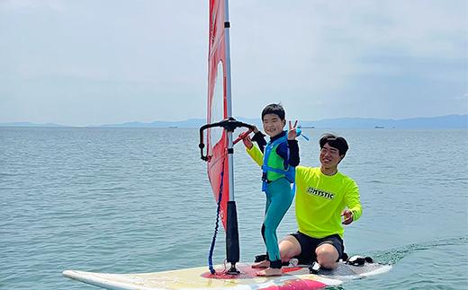 【体験チケット】ウインドサーフィン 1名 レンタル 2時間 レクチャー付き 【マリンショップBUZZ】＜163-005＞