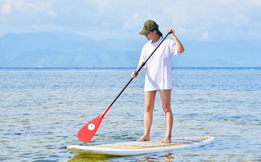 【体験チケット】SUP（スタンドアップパドルボード） 1名 レンタル 2時間 レクチャー付き  【マリンショップBUZZ】＜163-003＞