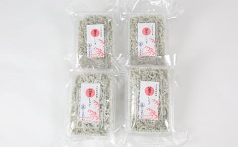 国産！添加物不使用！豊後別府湾釜揚げしらす たっぷり 1200g（300g×4パック）＜108-014_5＞
