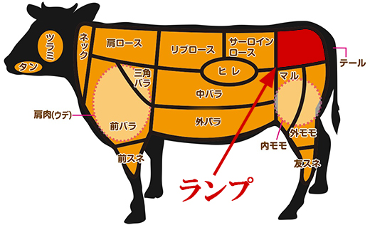 【12月25日決済分まで年内発送】 おおいた和牛 ランプステーキ （200g×2）【ニード牧場】 年末 ＜129-008_5＞