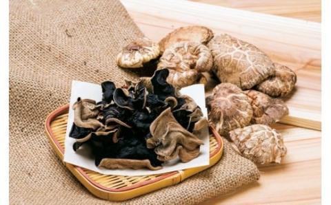 山の幸詰合A（乾し椎茸どんこ50g×3袋、黒きくらげ40g×1袋）＜106-007_7＞