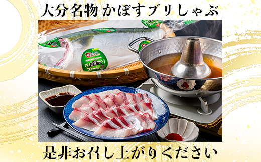 【年内配送】かぼすブリしゃぶセット 切身500g（だし昆布付） 豊後絆屋 しゃぶしゃぶ 魚 鰤 ブリ ぶり カボスブリ かぼすぶり かぼすブリ 寒鰤 寒ブリ 寒ぶり 鍋 海鮮 冷凍 セット 切身 産地直送 大分県 ブリしゃぶセット ＜101-008＞