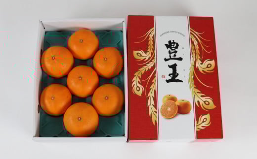 豊王（ほうおう）約3kg 化粧箱入 ／ ミカン みかん 蜜柑 柑橘類 豊王 ほうおう オレンジ 3kg 甘い フルーツ ＜132-020＞