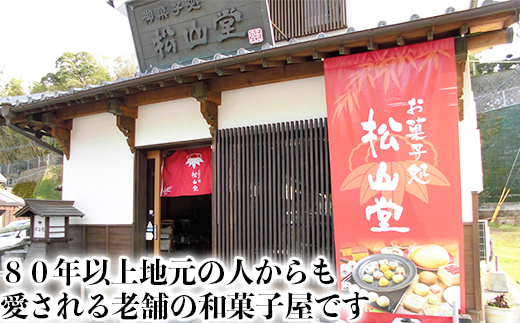 松山堂のどら焼き 10個セット ＜118-002＞