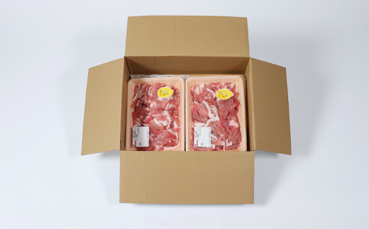 大分県産 米の恵み豚の小間切れ 計1.5kg 国産 人気 冷凍 豚肉 米の恵み 小間切れ ＜130-011_6＞