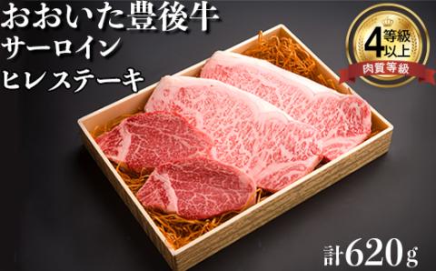 おおいた豊後牛サーロイン・ヒレステーキ 各２枚セット バーベキュー BBQ ＜122-012_5＞