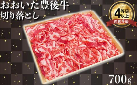 【日付指定可】おおいた豊後牛切り落とし 700g 年末 お歳暮 ＜122-003_5＞