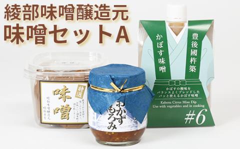 綾部味噌醸造元の味噌セットA＜106-010_5＞