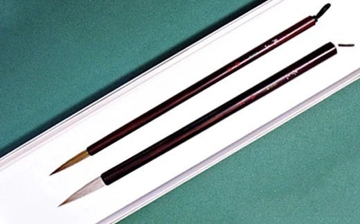 筆工房楽々堂の絵手紙筆　大小2本セットA＜054-008_5＞